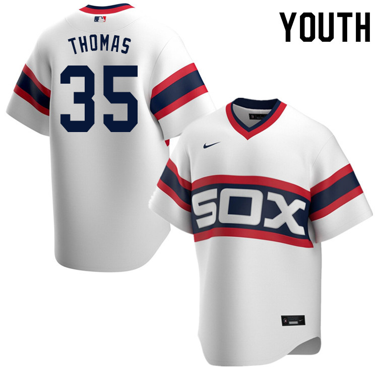 Nike Youth #35 Frank Thomas Chicago White Sox Baseball Jerseys Sale-White